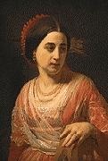 Johann Koler A Roman Woman china oil painting artist